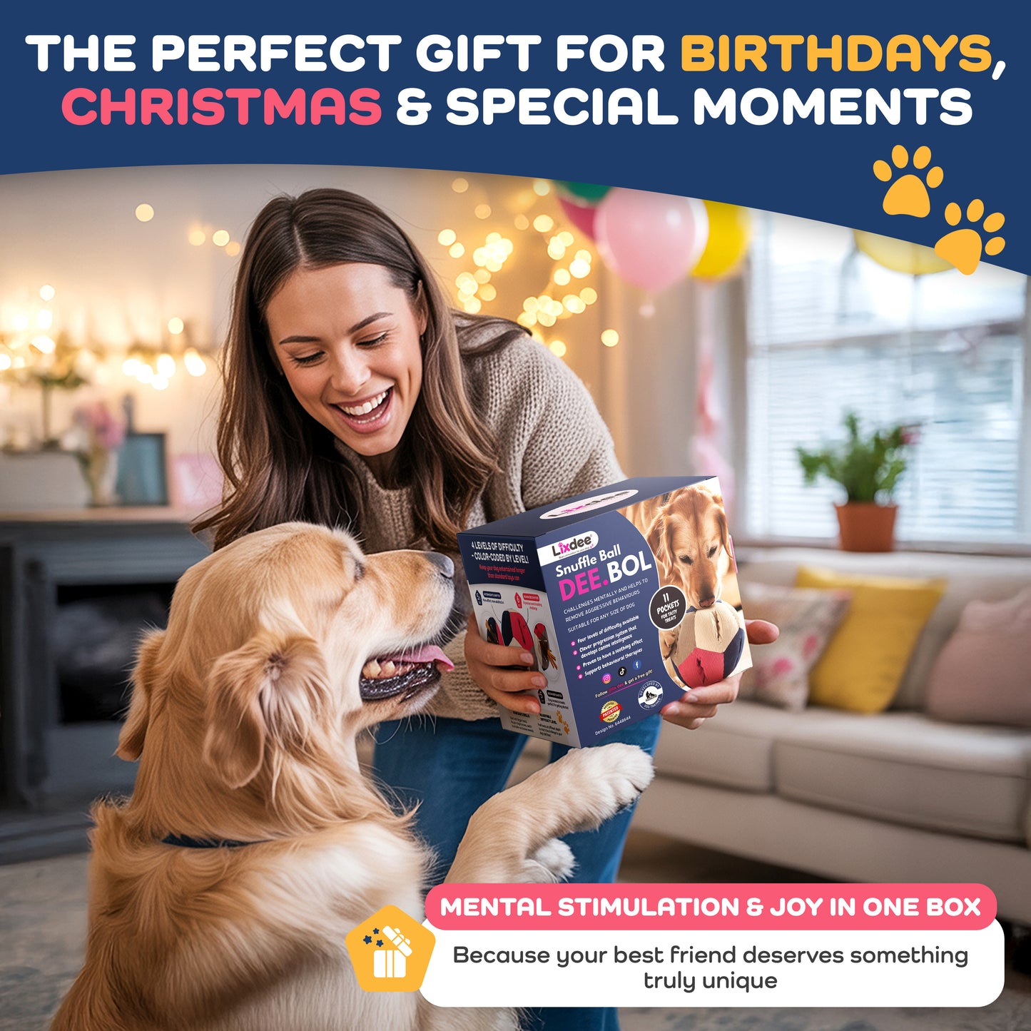 Lixdee® DEE.BOL Snuffle Ball